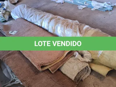 LOTE 005 - 01 LOTE COM TAPETES DIVERSOS.  (NO ESTADO) ATENÇÃO! FAZER A VISITAÇÃO ANTES DE ARREMATAR, NÃO SABEMOS SE FUNCIONA. LEILÃO NÃO TEM GARANTIA E NEM DEVOLUÇÃO, SUJEITO A POSSÍVEIS AVARIAS VISÍVEIS/OCULTAS E/OU AUSÊNCIA DE COMPONENTES.