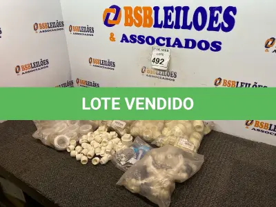 LOTE 492 - 01 LOTE COM TORNEIRAS PLÁSTICAS E TAMPÕES. (NO ESTADO) ATENÇÃO! FAZER A VISITAÇÃO ANTES DE ARREMATAR, NÃO SABEMOS SE FUNCIONA. LEILÃO NÃO TEM GARANTIA E NEM DEVOLUÇÃO, SUJEITO A POSSÍVEIS AVARIAS VISÍVEIS/OCULTAS E/OU AUSÊNCIA DE COMPONENTES.