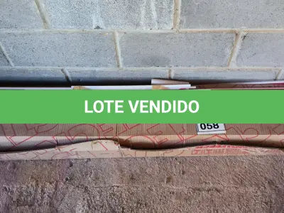 LOTE 058 - 01 LOTE COM CANALETAS (NO ESTADO) ATENÇÃO! FAZER A VISITAÇÃO ANTES DE ARREMATAR, NÃO SABEMOS SE FUNCIONA. LEILÃO NÃO TEM GARANTIA E NEM DEVOLUÇÃO, SUJEITO A POSSÍVEIS AVARIAS VISÍVEIS/OCULTAS E/OU AUSÊNCIA DE COMPONENTES.
