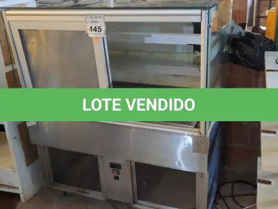 LOTE 445 - 01 ESTUFA QUENTE PARA SALGADOS. (NO ESTADO) ATENÇÃO! FAZER A VISITAÇÃO ANTES DE ARREMATAR, NÃO SABEMOS SE FUNCIONA. LEILÃO NÃO TEM GARANTIA E NEM DEVOLUÇÃO, SUJEITO A POSSÍVEIS AVARIAS VISÍVEIS/OCULTAS E/OU AUSÊNCIA DE COMPONENTES.