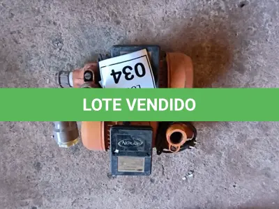 LOTE 034 - 02 BOMBAS D’ÁGUA.  (NO ESTADO) ATENÇÃO! FAZER A VISITAÇÃO ANTES DE ARREMATAR, NÃO SABEMOS SE FUNCIONA. LEILÃO NÃO TEM GARANTIA E NEM DEVOLUÇÃO, SUJEITO A POSSÍVEIS AVARIAS VISÍVEIS/OCULTAS E/OU AUSÊNCIA DE COMPONENTES.