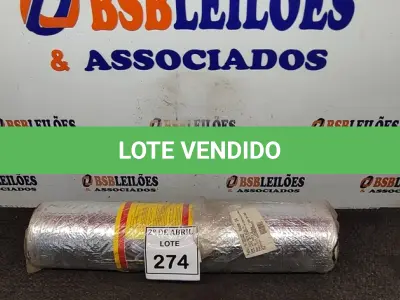 LOTE 274 - 01 ROLO DE MULTIMANTA. (NO ESTADO) ATENÇÃO! FAZER A VISITAÇÃO ANTES DE ARREMATAR, NÃO SABEMOS SE FUNCIONA. LEILÃO NÃO TEM GARANTIA E NEM DEVOLUÇÃO, SUJEITO A POSSÍVEIS AVARIAS VISÍVEIS/OCULTAS E/OU AUSÊNCIA DE COMPONENTES.