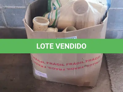 LOTE 006 - 01 LOTE COM CONEXÕES T 75X75.  (NO ESTADO) ATENÇÃO! FAZER A VISITAÇÃO ANTES DE ARREMATAR, NÃO SABEMOS SE FUNCIONA. LEILÃO NÃO TEM GARANTIA E NEM DEVOLUÇÃO, SUJEITO A POSSÍVEIS AVARIAS VISÍVEIS/OCULTAS E/OU AUSÊNCIA DE COMPONENTES.