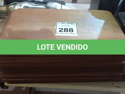 LOTE 288 - 20 TÁBUAS. (NO ESTADO) ATENÇÃO! FAZER A VISITAÇÃO ANTES DE ARREMATAR, NÃO SABEMOS SE FUNCIONA. LEILÃO NÃO TEM GARANTIA E NEM DEVOLUÇÃO, SUJEITO A POSSÍVEIS AVARIAS VISÍVEIS/OCULTAS E/OU AUSÊNCIA DE COMPONENTES.