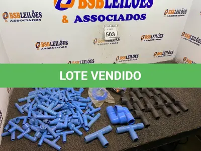 LOTE 503 - 01 LOTE COM ANÉIS DE VEDAÇÃO PARA CAIXA ACOPLADA E EMENDAS DE MANGUEIRAS. (NO ESTADO) ATENÇÃO! FAZER A VISITAÇÃO ANTES DE ARREMATAR, NÃO SABEMOS SE FUNCIONA. LEILÃO NÃO TEM GARANTIA E NEM DEVOLUÇÃO, SUJEITO A POSSÍVEIS AVARIAS VISÍVEIS/OCULTAS E/OU AUSÊNCIA DE COMPONENTES.
