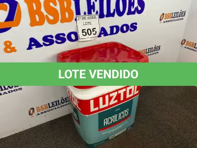 LOTE 505 - 01 BALDE DE SELADORA ACRÍLICO BRANCO 18L. (NO ESTADO) ATENÇÃO! FAZER A VISITAÇÃO ANTES DE ARREMATAR, NÃO SABEMOS SE FUNCIONA. LEILÃO NÃO TEM GARANTIA E NEM DEVOLUÇÃO, SUJEITO A POSSÍVEIS AVARIAS VISÍVEIS/OCULTAS E/OU AUSÊNCIA DE COMPONENTES.