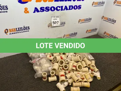 LOTE 507 - 01 LOTE COM CONEXÕES DIVERSAS. (NO ESTADO) ATENÇÃO! FAZER A VISITAÇÃO ANTES DE ARREMATAR, NÃO SABEMOS SE FUNCIONA. LEILÃO NÃO TEM GARANTIA E NEM DEVOLUÇÃO, SUJEITO A POSSÍVEIS AVARIAS VISÍVEIS/OCULTAS E/OU AUSÊNCIA DE COMPONENTES.