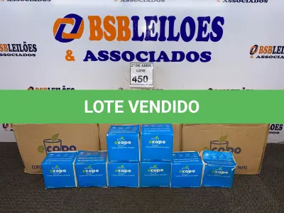 LOTE 450 - 01 LOTE COM COPOS DESCARTÁVEIS EM PAPEL. (NO ESTADO) ATENÇÃO! FAZER A VISITAÇÃO ANTES DE ARREMATAR, NÃO SABEMOS SE FUNCIONA. LEILÃO NÃO TEM GARANTIA E NEM DEVOLUÇÃO, SUJEITO A POSSÍVEIS AVARIAS VISÍVEIS/OCULTAS E/OU AUSÊNCIA DE COMPONENTES.