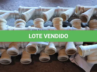 LOTE 049 -  01 LOTE COM CONEXÕES T 50X50, JUNÇÃO Y 50X50 (NO ESTADO) ATENÇÃO! FAZER A VISITAÇÃO ANTES DE ARREMATAR, NÃO SABEMOS SE FUNCIONA. LEILÃO NÃO TEM GARANTIA E NEM DEVOLUÇÃO, SUJEITO A POSSÍVEIS AVARIAS VISÍVEIS/OCULTAS E/OU AUSÊNCIA DE COMPONENTES.