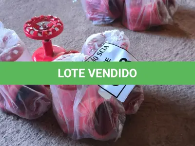 LOTE 048 - 04 VÁLVULAS ANGULAR PARA HIDRANTE (NO ESTADO) ATENÇÃO! FAZER A VISITAÇÃO ANTES DE ARREMATAR, NÃO SABEMOS SE FUNCIONA. LEILÃO NÃO TEM GARANTIA E NEM DEVOLUÇÃO, SUJEITO A POSSÍVEIS AVARIAS VISÍVEIS/OCULTAS E/OU AUSÊNCIA DE COMPONENTES.