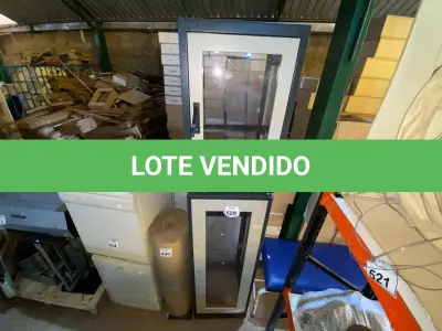 LOTE 529 - 02 RACKS EM AÇO PARA SERVIDOR. (NO ESTADO) ATENÇÃO! FAZER A VISITAÇÃO ANTES DE ARREMATAR, NÃO SABEMOS SE FUNCIONA. LEILÃO NÃO TEM GARANTIA E NEM DEVOLUÇÃO, SUJEITO A POSSÍVEIS AVARIAS VISÍVEIS/OCULTAS E/OU AUSÊNCIA DE COMPONENTES.