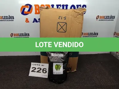 LOTE 226 - 09 - SEMENTES HORTALIÇAS QUIABO SANTA CRUZ FELTRIN 1KG (NO ESTADO, NÃO SABEMOS SE FUNCIONA. LEILÃO NÃO TEM GARANTIA E NEM DEVOLUÇÃO, SUJEITO A POSSÍVEIS AVARIAS VISÍVEIS/OCULTAS E/OU AUSÊNCIA DE COMPONENTES)