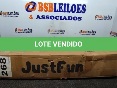 LOTE 268 - 01 - CAMA ELÁSTICA INFANTIL PULA PULA 1,83 METROS TRAMPOLIM (NO ESTADO, NÃO SABEMOS SE FUNCIONA. LEILÃO NÃO TEM GARANTIA E NEM DEVOLUÇÃO, SUJEITO A POSSÍVEIS AVARIAS VISÍVEIS/OCULTAS E/OU AUSÊNCIA DE COMPONENTES)