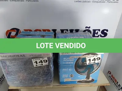 LOTE 149 - 04 - VENTILADORES DIVERSOS 110V (NO ESTADO, NÃO SABEMOS SE FUNCIONA. LEILÃO NÃO TEM GARANTIA E NEM DEVOLUÇÃO, SUJEITO A POSSÍVEIS AVARIAS VISÍVEIS/OCULTAS E/OU AUSÊNCIA DE COMPONENTES)