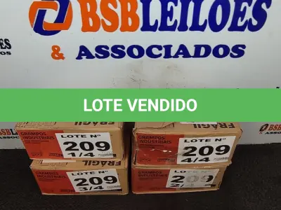LOTE 209 - 04 - CAIXAS DE GRAMPO PARA GRAMPEADOR 14/38 CX 15.640 UNIDADES - AIRFIX (NO ESTADO, NÃO SABEMOS SE FUNCIONA. LEILÃO NÃO TEM GARANTIA E NEM DEVOLUÇÃO, SUJEITO A POSSÍVEIS AVARIAS VISÍVEIS/OCULTAS E/OU AUSÊNCIA DE COMPONENTES)