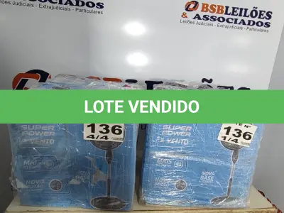LOTE 136 - 04 - VENTILADORES DIVERSOS 110V (NO ESTADO, NÃO SABEMOS SE FUNCIONA. LEILÃO NÃO TEM GARANTIA E NEM DEVOLUÇÃO, SUJEITO A POSSÍVEIS AVARIAS VISÍVEIS/OCULTAS E/OU AUSÊNCIA DE COMPONENTES)