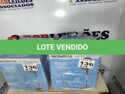 LOTE 136 - 04 - VENTILADORES DIVERSOS 110V (NO ESTADO, NÃO SABEMOS SE FUNCIONA. LEILÃO NÃO TEM GARANTIA E NEM DEVOLUÇÃO, SUJEITO A POSSÍVEIS AVARIAS VISÍVEIS/OCULTAS E/OU AUSÊNCIA DE COMPONENTES)