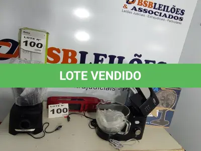 LOTE 100 - 05 – ELETRODOMÉSTICOS DIVERSOS (NO ESTADO, NÃO SABEMOS SE FUNCIONA. LEILÃO NÃO TEM GARANTIA E NEM DEVOLUÇÃO, SUJEITO A POSSÍVEIS AVARIAS VISÍVEIS/OCULTAS E/OU AUSÊNCIA DE COMPONENTES)