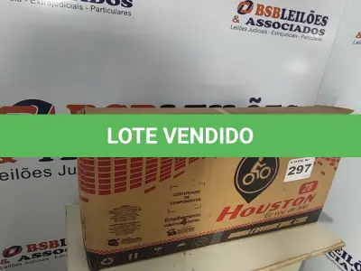 LOTE 297 - 01 - BICICLETA HOUSTON TRUP ARO 20 VERMELHA - TR202R (NO ESTADO, NÃO SABEMOS SE FUNCIONA. LEILÃO NÃO TEM GARANTIA E NEM DEVOLUÇÃO, SUJEITO A POSSÍVEIS AVARIAS VISÍVEIS/OCULTAS E/OU AUSÊNCIA DE COMPONENTES)