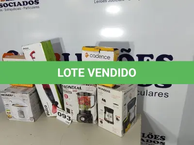 LOTE 093 - 06 – ELETRODOMÉSTICOS DIVERSOS (NO ESTADO, NÃO SABEMOS SE FUNCIONA. LEILÃO NÃO TEM GARANTIA E NEM DEVOLUÇÃO, SUJEITO A POSSÍVEIS AVARIAS VISÍVEIS/OCULTAS E/OU AUSÊNCIA DE COMPONENTES)