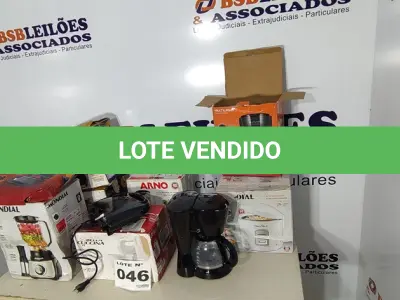 LOTE 046 - 08 – ELETRODOMÉSTICOS 110V DIVERSOS (NO ESTADO, NÃO SABEMOS SE FUNCIONA. LEILÃO NÃO TEM GARANTIA E NEM DEVOLUÇÃO, SUJEITO A POSSÍVEIS AVARIAS VISÍVEIS/OCULTAS E/OU AUSÊNCIA DE COMPONENTES)