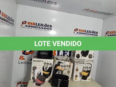 LOTE 082 - 04 - FRITADEIRAS SEM ÓLEO AIR FRYER 5LITROS, MONDIAL 110V (NO ESTADO, NÃO SABEMOS SE FUNCIONA. LEILÃO NÃO TEM GARANTIA E NEM DEVOLUÇÃO, SUJEITO A POSSÍVEIS AVARIAS VISÍVEIS/OCULTAS E/OU AUSÊNCIA DE COMPONENTES)