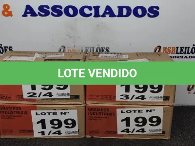 LOTE 199 - 04 - CAIXAS DE GRAMPO PARA GRAMPEADOR 14/38 CX 15.640 UNIDADES - AIRFIX (NO ESTADO, NÃO SABEMOS SE FUNCIONA. LEILÃO NÃO TEM GARANTIA E NEM DEVOLUÇÃO, SUJEITO A POSSÍVEIS AVARIAS VISÍVEIS/OCULTAS E/OU AUSÊNCIA DE COMPONENTES)