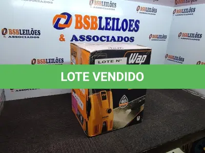 LOTE 180 - 01 - LAVADORA DE ALTA PRESSAO 1500W 1750PSI WAP OUSADA PLUS 2200 127V (NO ESTADO, NÃO SABEMOS SE FUNCIONA. LEILÃO NÃO TEM GARANTIA E NEM DEVOLUÇÃO, SUJEITO A POSSÍVEIS AVARIAS VISÍVEIS/OCULTAS E/OU AUSÊNCIA DE COMPONENTES)