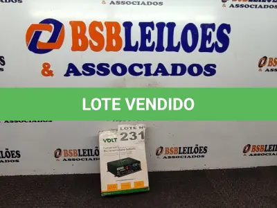 LOTE 231 - 01 - CONVERSOR DC/DC 24V/5 P/ 12V10A VOLT (NO ESTADO, NÃO SABEMOS SE FUNCIONA. LEILÃO NÃO TEM GARANTIA E NEM DEVOLUÇÃO, SUJEITO A POSSÍVEIS AVARIAS VISÍVEIS/OCULTAS E/OU AUSÊNCIA DE COMPONENTES)