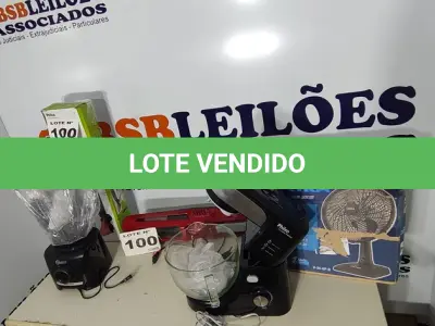 LOTE 100 - 05 – ELETRODOMÉSTICOS DIVERSOS (NO ESTADO, NÃO SABEMOS SE FUNCIONA. LEILÃO NÃO TEM GARANTIA E NEM DEVOLUÇÃO, SUJEITO A POSSÍVEIS AVARIAS VISÍVEIS/OCULTAS E/OU AUSÊNCIA DE COMPONENTES)