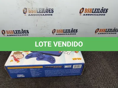 LOTE 033 - 01 - VÍDEO GAME CONSOLE TECTOY SEGA MASTER SYSTEM EVOLUTION STANDARD (NO ESTADO, NÃO SABEMOS SE FUNCIONA. LEILÃO NÃO TEM GARANTIA E NEM DEVOLUÇÃO, SUJEITO A POSSÍVEIS AVARIAS VISÍVEIS/OCULTAS E/OU AUSÊNCIA DE COMPONENTES)