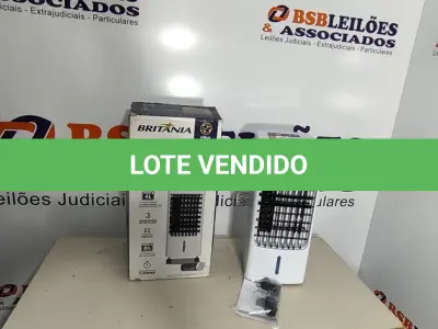 LOTE 080 - 01 - CLIMATIZADOR DE AR BRITÂNIA 5 EM 1 BCL05FI 127VOLTS (NO ESTADO, NÃO SABEMOS SE FUNCIONA. LEILÃO NÃO TEM GARANTIA E NEM DEVOLUÇÃO, SUJEITO A POSSÍVEIS AVARIAS VISÍVEIS/OCULTAS E/OU AUSÊNCIA DE COMPONENTES)