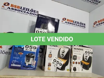 LOTE 059 - 04 - FRITADEIRAS SEM ÓLEO AIR FRYER 5LITROS, MONDIAL 110V (NO ESTADO, NÃO SABEMOS SE FUNCIONA. LEILÃO NÃO TEM GARANTIA E NEM DEVOLUÇÃO, SUJEITO A POSSÍVEIS AVARIAS VISÍVEIS/OCULTAS E/OU AUSÊNCIA DE COMPONENTES)