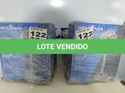 LOTE 122 - 04 - VENTILADORES DIVERSOS 110V (NO ESTADO, NÃO SABEMOS SE FUNCIONA. LEILÃO NÃO TEM GARANTIA E NEM DEVOLUÇÃO, SUJEITO A POSSÍVEIS AVARIAS VISÍVEIS/OCULTAS E/OU AUSÊNCIA DE COMPONENTES)