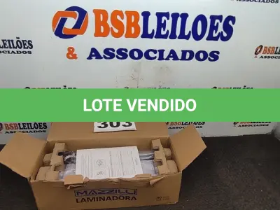 LOTE 303 - 01 - LAMINADORA REFILADORA 110V MAZZILLI 230E (NO ESTADO, NÃO SABEMOS SE FUNCIONA. LEILÃO NÃO TEM GARANTIA E NEM DEVOLUÇÃO, SUJEITO A POSSÍVEIS AVARIAS VISÍVEIS/OCULTAS E/OU AUSÊNCIA DE COMPONENTES)