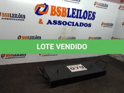LOTE 079 - 01 – PEÇA DE FERRO (NO ESTADO, NÃO SABEMOS SE FUNCIONA. LEILÃO NÃO TEM GARANTIA E NEM DEVOLUÇÃO, SUJEITO A POSSÍVEIS AVARIAS VISÍVEIS/OCULTAS E/OU AUSÊNCIA DE COMPONENTES)