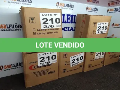 LOTE 210 - 60 - SUPLEMENTOS MINERAL ADE PO CHAMPION 1KG (NO ESTADO, NÃO SABEMOS SE FUNCIONA. LEILÃO NÃO TEM GARANTIA E NEM DEVOLUÇÃO, SUJEITO A POSSÍVEIS AVARIAS VISÍVEIS/OCULTAS E/OU AUSÊNCIA DE COMPONENTES)
