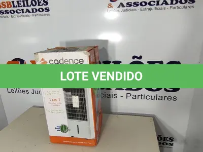 LOTE 061 - 01 - CLIMATIZADOR DE AR CADENCE VENTILAR DUO TANK, 5,7L, 220VOLTS (NO ESTADO, NÃO SABEMOS SE FUNCIONA. LEILÃO NÃO TEM GARANTIA E NEM DEVOLUÇÃO, SUJEITO A POSSÍVEIS AVARIAS VISÍVEIS/OCULTAS E/OU AUSÊNCIA DE COMPONENTES)