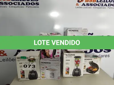 LOTE 073 - 06 – ELETRODOMÉSTICOS DIVERSOS (NO ESTADO, NÃO SABEMOS SE FUNCIONA. LEILÃO NÃO TEM GARANTIA E NEM DEVOLUÇÃO, SUJEITO A POSSÍVEIS AVARIAS VISÍVEIS/OCULTAS E/OU AUSÊNCIA DE COMPONENTES)