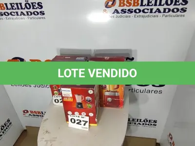 LOTE 027 - 03 - LIQUIDIFICADOR PHILIPS WALITA 110V (NO ESTADO, NÃO SABEMOS SE FUNCIONA. LEILÃO NÃO TEM GARANTIA E NEM DEVOLUÇÃO, SUJEITO A POSSÍVEIS AVARIAS VISÍVEIS/OCULTAS E/OU AUSÊNCIA DE COMPONENTES)