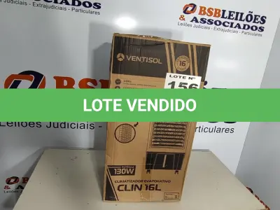 LOTE 156 - 01 - CLIMATIZADOR DE AR VENTISOL 16LITROS 130W CLIN16 BRANCO - 127V (NO ESTADO, NÃO SABEMOS SE FUNCIONA. LEILÃO NÃO TEM GARANTIA E NEM DEVOLUÇÃO, SUJEITO A POSSÍVEIS AVARIAS VISÍVEIS/OCULTAS E/OU AUSÊNCIA DE COMPONENTES)