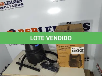 LOTE 092 - 01 - ASPIRADOR ÁGUA PÓ ELECTROLUX 110V (NO ESTADO, NÃO SABEMOS SE FUNCIONA. LEILÃO NÃO TEM GARANTIA E NEM DEVOLUÇÃO, SUJEITO A POSSÍVEIS AVARIAS VISÍVEIS/OCULTAS E/OU AUSÊNCIA DE COMPONENTES)