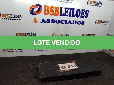 LOTE 078 - 01 – PEÇA DE FERRO (NO ESTADO, NÃO SABEMOS SE FUNCIONA. LEILÃO NÃO TEM GARANTIA E NEM DEVOLUÇÃO, SUJEITO A POSSÍVEIS AVARIAS VISÍVEIS/OCULTAS E/OU AUSÊNCIA DE COMPONENTES)