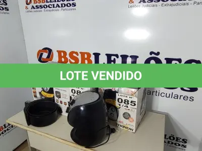 LOTE 085 - 04 - FRITADEIRAS SEM ÓLEO AIR FRYER, MONDIAL 110V (NO ESTADO, NÃO SABEMOS SE FUNCIONA. LEILÃO NÃO TEM GARANTIA E NEM DEVOLUÇÃO, SUJEITO A POSSÍVEIS AVARIAS VISÍVEIS/OCULTAS E/OU AUSÊNCIA DE COMPONENTES)