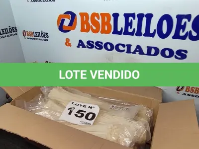 LOTE 150 - 25 - PACOTES ABRAÇADEIRAS PLÁSTICAS 400X4,8 CONEXEL 100 UNIDADES CADA (NO ESTADO, NÃO SABEMOS SE FUNCIONA. LEILÃO NÃO TEM GARANTIA E NEM DEVOLUÇÃO, SUJEITO A POSSÍVEIS AVARIAS VISÍVEIS/OCULTAS E/OU AUSÊNCIA DE COMPONENTES)