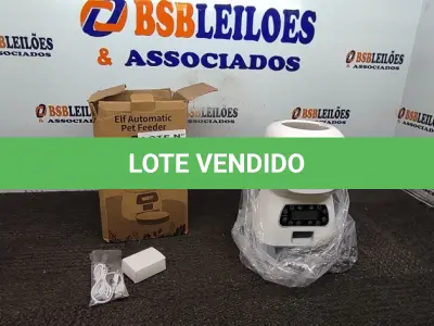 LOTE 213 - 01 - ALIMENTADOR AUTOMÁTICO SMART P/ CÃES GATOS PETS PROGRAMÁVEL (NO ESTADO, NÃO SABEMOS SE FUNCIONA. LEILÃO NÃO TEM GARANTIA E NEM DEVOLUÇÃO, SUJEITO A POSSÍVEIS AVARIAS VISÍVEIS/OCULTAS E/OU AUSÊNCIA DE COMPONENTES)