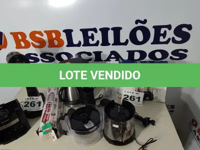 LOTE 261 - 08 - ELETRODOMÉSTICOS DIVERSOS (NO ESTADO, NÃO SABEMOS SE FUNCIONA. LEILÃO NÃO TEM GARANTIA E NEM DEVOLUÇÃO, SUJEITO A POSSÍVEIS AVARIAS VISÍVEIS/OCULTAS E/OU AUSÊNCIA DE COMPONENTES)