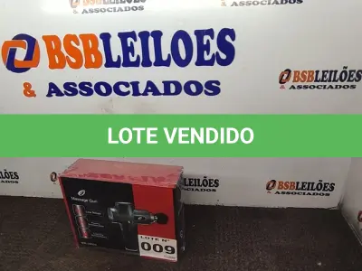 LOTE 009 - 01 - MASSAGEADOR MUSCULAR PROFISSIONAL DE 30 VELOCIDADES MASSAGE GUN MW-2650D - BIVOLT (NO ESTADO, NÃO SABEMOS SE FUNCIONA. LEILÃO NÃO TEM GARANTIA E NEM DEVOLUÇÃO, SUJEITO A POSSÍVEIS AVARIAS VISÍVEIS/OCULTAS E/OU AUSÊNCIA DE COMPONENTES)