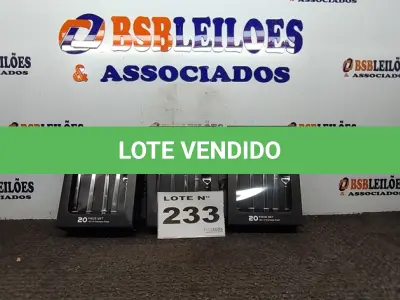 LOTE 233 - 03 - KITS JOGO TALHERES LINHA SANKIT 20 PEÇAS PRATA - PREMIUM (NO ESTADO, NÃO SABEMOS SE FUNCIONA. LEILÃO NÃO TEM GARANTIA E NEM DEVOLUÇÃO, SUJEITO A POSSÍVEIS AVARIAS VISÍVEIS/OCULTAS E/OU AUSÊNCIA DE COMPONENTES)