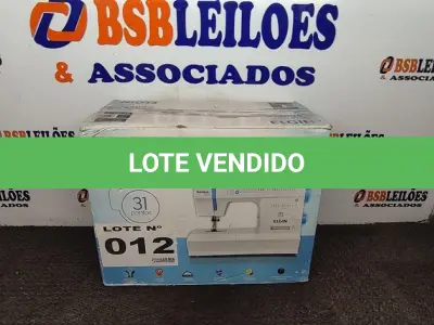 LOTE 012 - 01 - MÁQUINA DE COSTURA ELGIN JX-4035 GENIUS PLUS 31 PONTOS 220VOLTS (NO ESTADO, NÃO SABEMOS SE FUNCIONA. LEILÃO NÃO TEM GARANTIA E NEM DEVOLUÇÃO, SUJEITO A POSSÍVEIS AVARIAS VISÍVEIS/OCULTAS E/OU AUSÊNCIA DE COMPONENTES)
